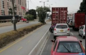 Cundinamarca y Bogotá reubicarán bicicarril por la Calle 13