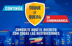 Así será el toque de queda en Cundinamarca