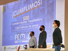 Alcaldía de Madrid y Gobernación de Cundinamarca entregaron 1.000 millones de pesos a 494 comerciantes madrileños.