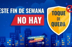 Este fin de semana no habrá toque de queda en Cundinamarca