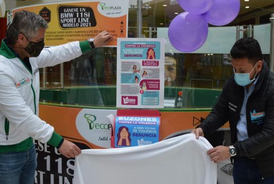 Buzones contra la violencia de género en Mosquera