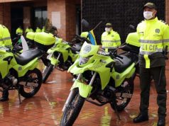 Soacha y Fusagasugá cuentan con 65 nuevas motocicletas de policía