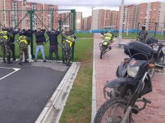 Captura por hurto con arma de fuego a biciusuario en Madrid