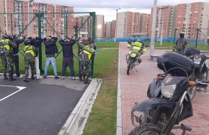 Captura por hurto con arma de fuego a biciusuario en Madrid