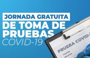Jornadas gratuitas de toma de pruebas COVID-19