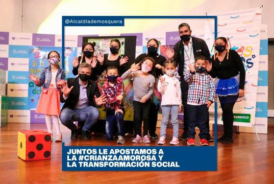 En Mosquera se celebró el Día de la Niñez