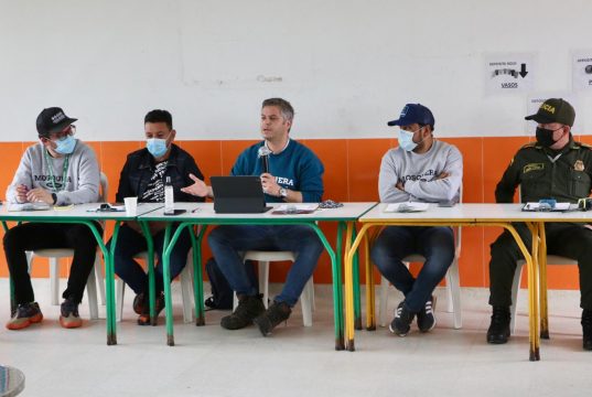 Mesas de participación con población rural en Mosquera