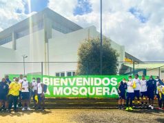 Mosquera recibe a grandes deportistas
