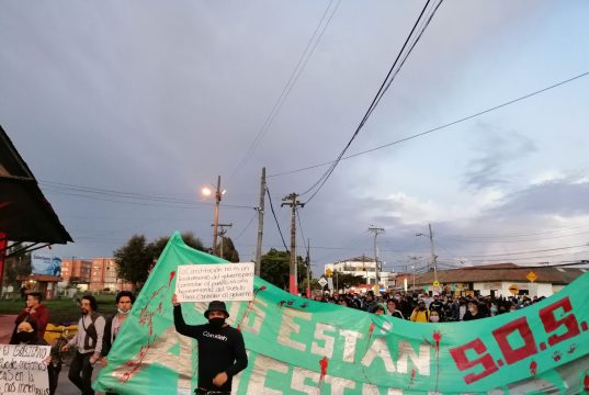 Diálogos en marco de las marchas en Mosquera