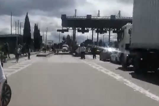 Paso sin pago de peaje en la vía Funza – Siberia