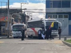 Bloqueadas vías internas de Funza, no hay salida a Bogotá