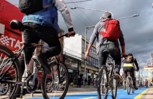 Biciusuarios de Funza afectados por inseguridad y aumento de accidentes