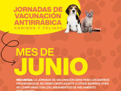 Jornada de vacunación antirrábica en Mosquera