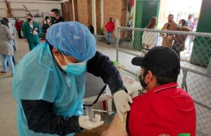 Cifra récord de vacunación en Facatativá