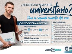 Convocatoria para pasaportes universitarios