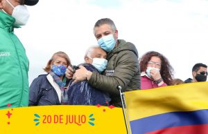 En Mosquera, se conmemoró el grito de independencia
