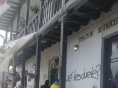 Actos vandálicos en la alcaldía de Madrid