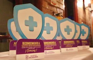 En Mosquera, se resaltó la labor del equipo vacunador contra el COVID-19