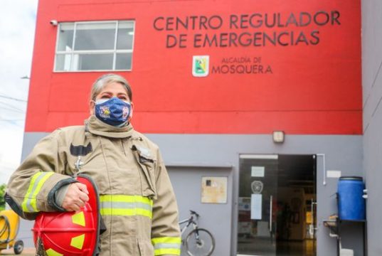 Los héroes en Mosquera si existen