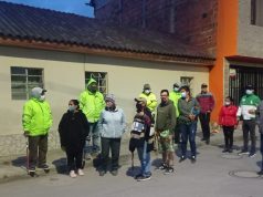 Con bates y palos madrileños se protegen de la delincuencia