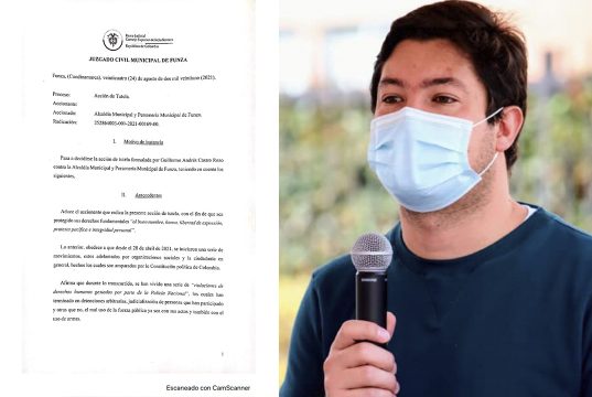 Juez dictamina que Alcalde de Funza no deberá retractarse