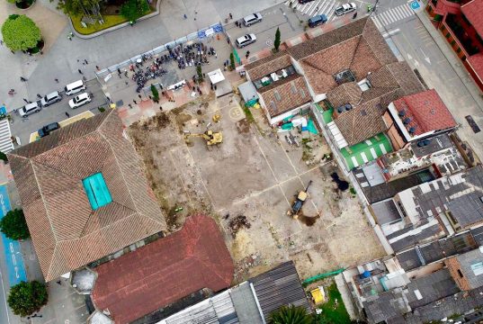 En Mosquera, avanza la construcción del Palacio Municipal