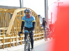 Los ciclistas «NosMoveMOS» por Mosquera