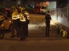 Le disparan a dos policías en medio de una requisa en Bogotá