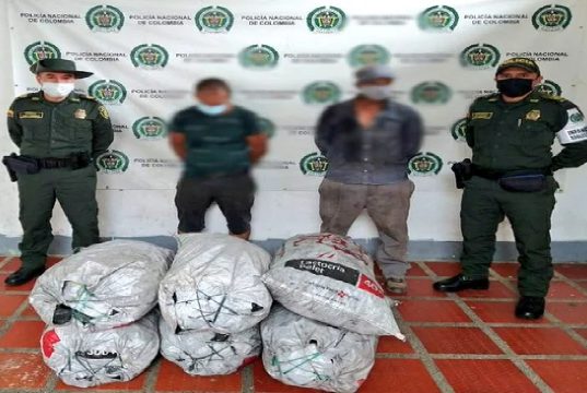 En Guaduas capturan dos hombres por el delito de aprovechamiento de los recursos naturales renovables