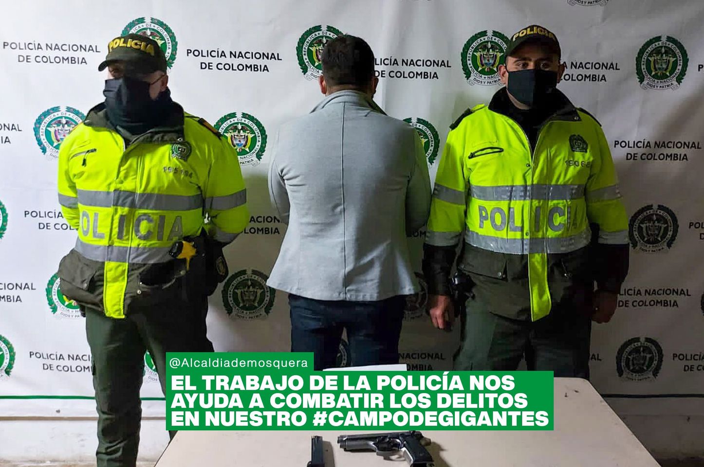 Mosquera adelanta acciones de control y seguridad