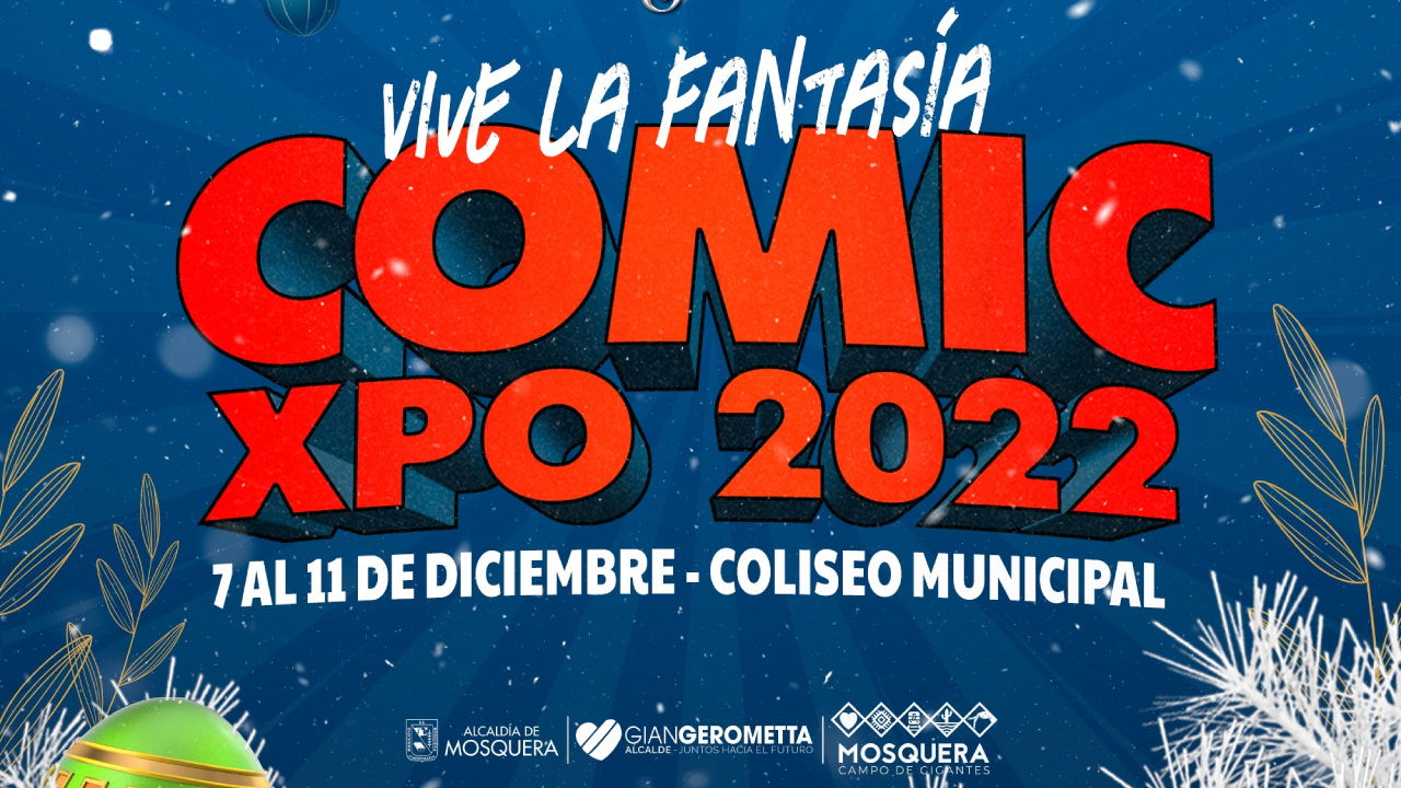 ComicXpo 2022 llega a Mosquera este fin de año