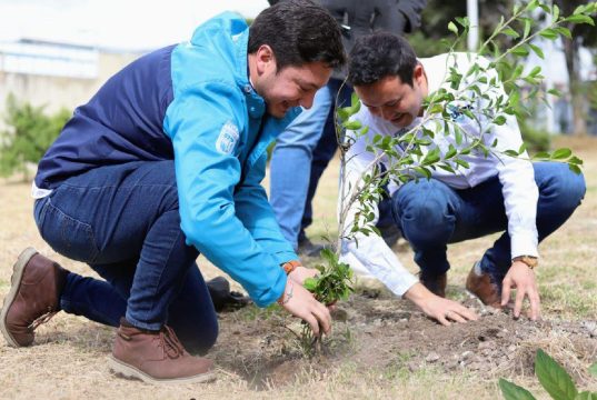 Funza inició la siembra del primer bosque urbano