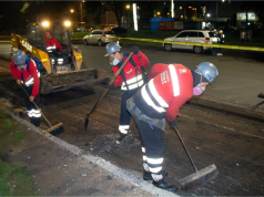 Joven muere atropellado mientras trabajaba en una obra vial