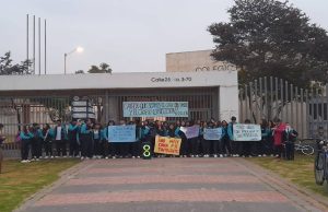 Paro estudiantil en Funza: piden mejoras en Instituciones Educativas