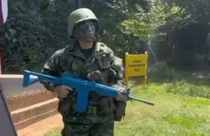 Claudia López participó en curso de entrenamiento militar