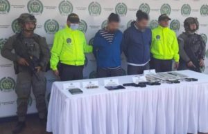 Policía capturo dos presuntos integrantes del ELN