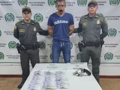 Habitantes de Mosquera capturaron a presunto ladrón de estación de gasolina