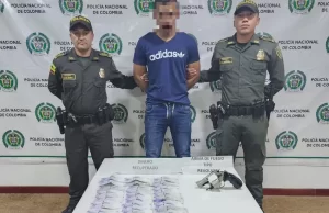 Habitantes de Mosquera capturaron a presunto ladrón de estación de gasolina