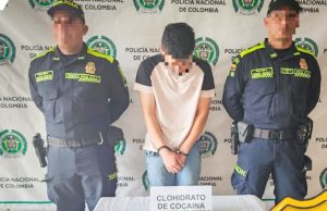 Policía captura a un hombre que vendía estupefacientes