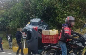 Fuerte accidente vial en Cundinamarca