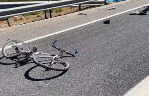 Accidente en la vía Funza – Siberia, por imprudencia de un ciclista