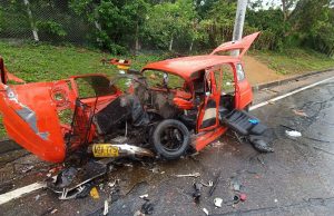 Siniestro vial deja siete personas heridas en Cundinamarca