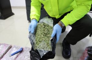 Policía de Cundinamarca incautó 180 kilos de marihuana