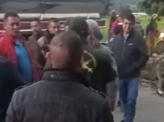 ¿Abuso de autoridad? Mayor de la Policía habría intimidado a marchantes en Facatativá