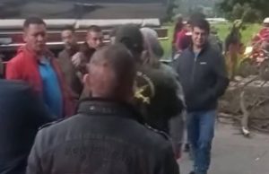 ¿Abuso de autoridad? Mayor de la Policía habría intimidado a marchantes en Facatativá