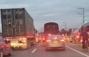 Trancones por la calle 13: un malestar para los transeúntes