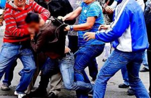 A golpes capturan a un presunto ladrón en Mosquera