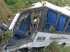 Dos menores fallecieron luego de que su ruta escolar cayera en un abismo