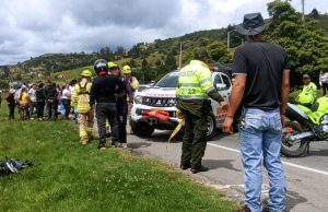 Muere ciclista tras ser arrollado por un furgón en Cundinamarca