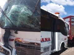 Contra un vivienda colisionaron dos vehículos en Facatativá